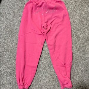 PINK Victoria's Secret Fuchsia Kids Joggers